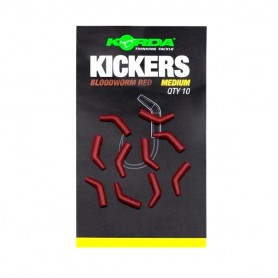 Manchons Korda Kickers Bloodworm Red