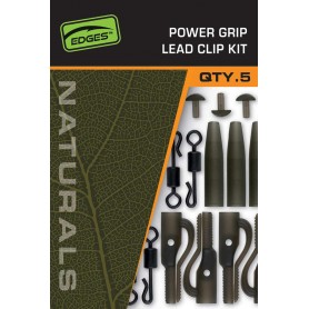 Kit Fox Edges Naturals Power Grip Lead Clip (par 5)