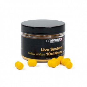 Pop-Ups Live System Yellow Dumbell Wafters CCMoore 10x14mm (65pcs)