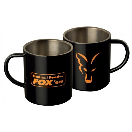 Mug Fox Stainless black XL