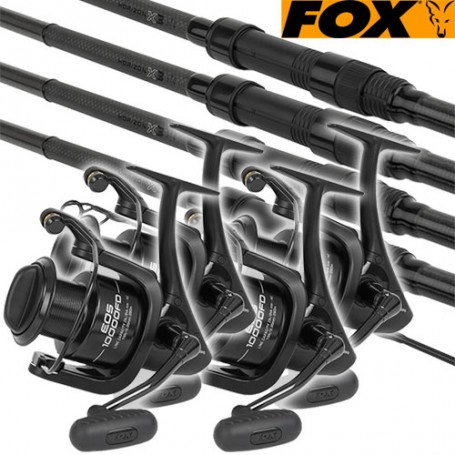 Ensemble Fox Horizon X3 10' 3lbs & 10000FD ( les 4 )