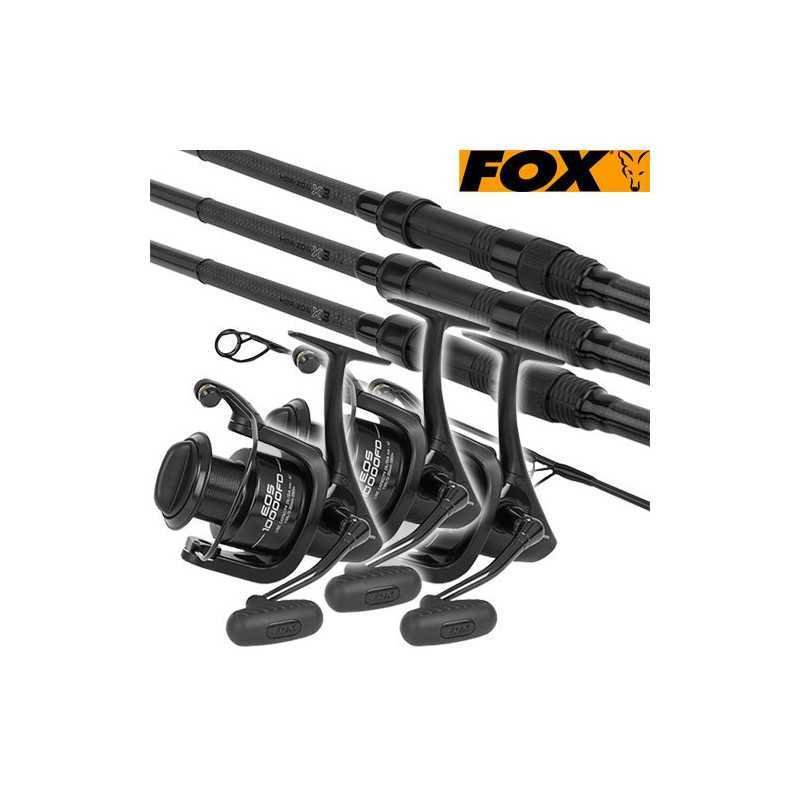 Ensemble Fox Horizon X3 12' 3lbs 50mm & 10000FD ( les 3 )