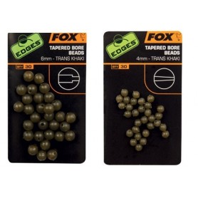 Edges Tapered Bore Beads (x30) Fox