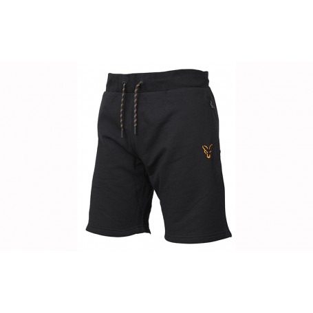 Short Fox Collection Black & Orange Lightweight Shorts