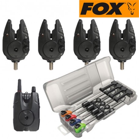 Pack Fox MX 4 Détecteurs centrale & Coffret Swinger MK3 4 Cannes