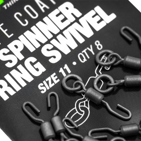 Emerillion Korda PTFE Spinner Ring Swivel Taille 11 (par 8)