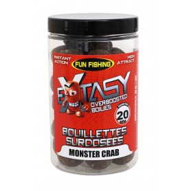 Extasy Monster Crab FUN FISHING bouillettes surdosées 240g 15/20mm