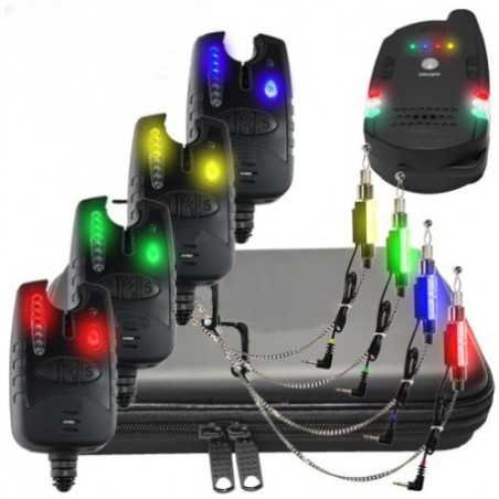 Pack Carptour Receiver + 4 CDXFI Bite Alarms + Hangers