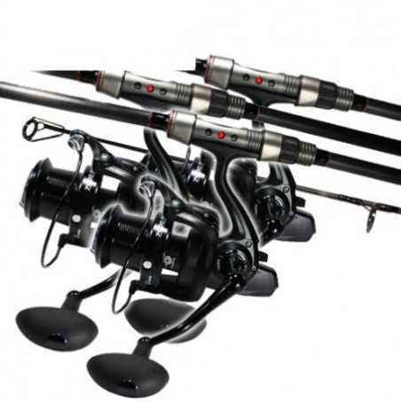 Ensemble Carptour Carp CR-02 12’ 3lbs 7000FD (x3)