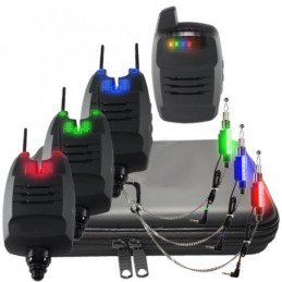Pack Carptour Receiver + 3 Bite alarms F5X + Hangers