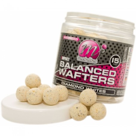 Mainline High Impact Wafters 15mm Diamond Whites (équilibrée)
