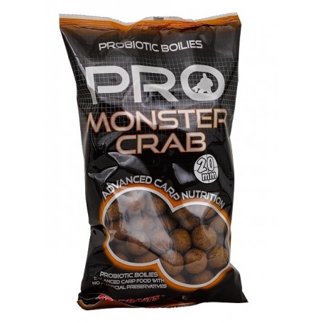 Bouillettes Starbaits Probiotic Monster Crab 20mm 1kg
