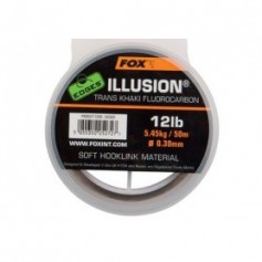 Illusion Mainline Trans Kaki Fluorocarbon Fox 50m