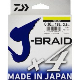 Tresse Daiwa Jbraid 4 Brins 450m